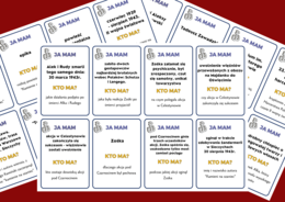 📚Ja mam… Kto ma…? "KAMIENIE NA SZANIEC" - egzamin - powtórka