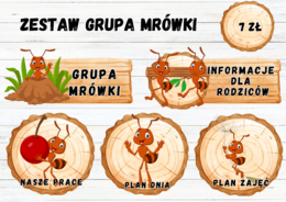 ZESTAW GRUPOWY GRUPA MRÓWKI