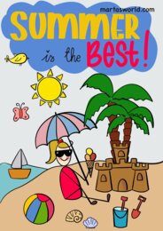 **"Summer is the Best" – kreatywne materiały dla nauczycieli języka angielskiego!** ☀️