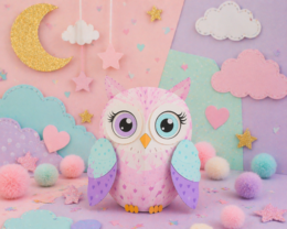 Zbuduj papierową sowę 3D