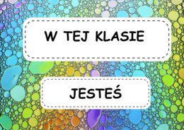 Dekoracja drzwi do sali lekcyjnej -wersja 1.