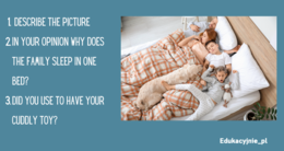 Gotowa lekcja "Sleeping" 💤