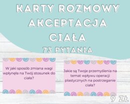Karty rozmowy o akceptacji ciała