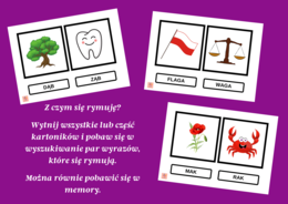 Słucham cz. 4 - Zabawy z rymami