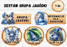 ZESTAW GRUPOWY GRUPA "JAGÓDKI"