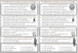 Przedmiotowe zasady oceniania w power point (pptx) do edycji. Przedmiotowy system oceniania.
