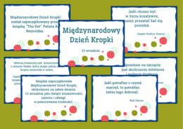 DZIEŃ KROPKI – gazetka – wersja 4