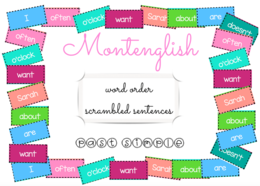 Rozsypanki wyrazowe Scrambled Sentences: Past Simple