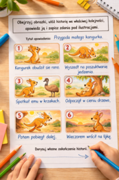 Australia – karty pracy i materiały edukacyjne dla dzieci