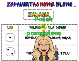 Zapamiętaj nowe słowo losowo - znaczenia, zadania, skojarzenia
