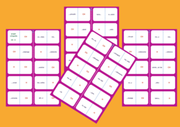 ORTOGRAFICZNE domino - ORTOGRAFIA - ch/h