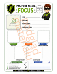 Agent Focus – 50 misji rozwijających koncentrację | 8–12 lat | Zajęcia korekcyjno-kompensacyjne