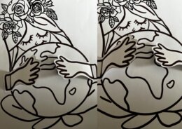 Dzień Ziemi - karta pracy, ćwiczenie, kolorowanka