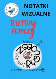 TELEFONY POMOCY by Alicja Soszka