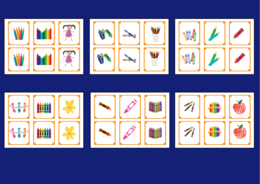 DZIEŃ KREDKI – MEMORY – 36 szt. – biblioteka – świetlica - przedszkole