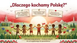 Polska, moja ojczyzna – prezentacja edukacyjna / gazetka szkolna (20 plansz)