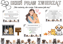 🐾 Dzień Praw Zwierząt – gotowa gazetka edukacyjna A4 (50 stron do druku!) 🐾 Ta gazetka to strzał w dziesiątkę na szkolne obchody Dnia Praw Zwierząt! 💛