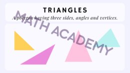 All about triangles - Basic information about triangles