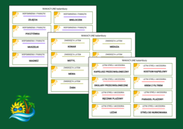 KALAMBURY - wakacje - lato - biblioteka - świetlica - zajęcia z wychowawcą - 80 szt.