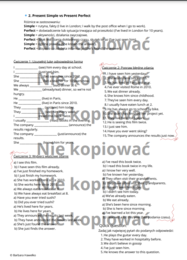 Master the Tenses - Present Simple, Continuous i Perfect w zestawieniu B1/B2