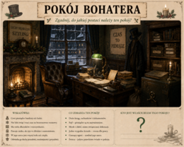 Karty pracy do lektur- Pokój bohatera