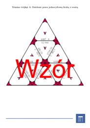 Trimino - Dzielenie przez jednocyfrową liczbę z resztą | matematyka