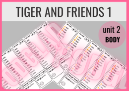 Tiger and Friends 1 unit 2 – zakładki do książki