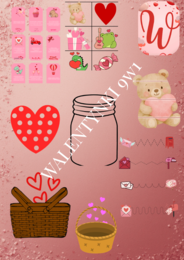 WIELKI PAKIET WALENTYNKOWY (24 STRONY) – Żłobek i Przedszkole: Gry, Zabawy, Dekoracje + Scenariusz