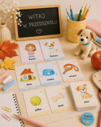 Miska, smycz, legowisko – pierwsze słowa o piesku