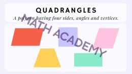 All about quadrangles– Basic information about quadrangles