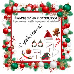 KALENDARZ ADWENTOWY MEGA ZESTAW NA ŚWIĘTA W DWÓCH JĘZYKACH PL ANG