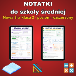 Notatki z matematyki do 2 klasy - Nowa Era 2R