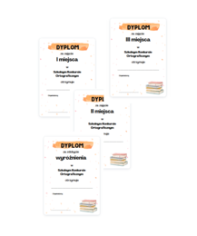 Dyplom konkurs ortograficzny