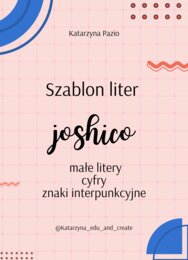 Szablon liter - joshico - małe
