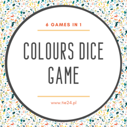 Colours dice game