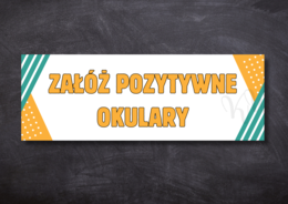 Dzień Pozytywnego Myślenia – gazetka szkolna „Pozytywne Okulary”