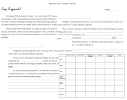 Ziemie polskie po kongresie wiedeńskim - ćwiczenie redakcyjne