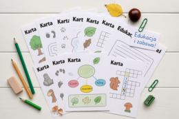 Karty pracy „Wędrówka przez las”