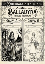 kartkówka z lektury Balladyna