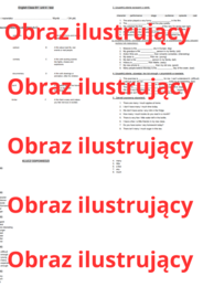 English Class B1 unit 4  test (sprawdzian / praca klasowa)