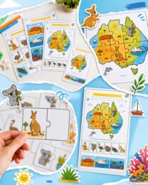 Australia - puzzle edukacyjne