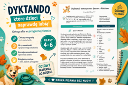 Dyktando tematyczne: Spacer z Reksiem