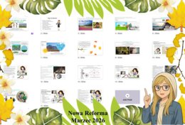 Prezentacja multimedialna w genial.ly do edycji „Na dworze i na polu.” wykonana na podstawie podręcznika „Przyroda” MAC. Przyroda 4. Dział „Za rogiem”.