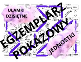 UŁAMKI DZIESIĘTNE-LABIRYNT/ ZAPIS DWUMIANOWY