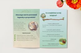 Książka z legendami o przyrodzie