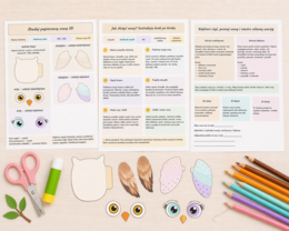 Zbuduj papierową sowę 3D