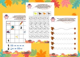 JESIENNE ZADANIA DLA PRZEDSZKOLAKÓW