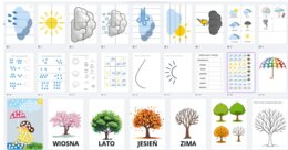 Pogoda, pory roku zadania