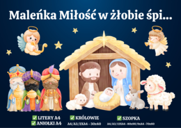 JASEŁKA - MALEŃKA MIŁOŚĆ W ŻŁOBIE ŚPI/BÓG SIĘ RODZI