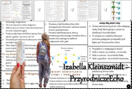Książeczka/sketchnotka/notatka/wklejka/streszczenie dla ucznia i przypomnienie dla nauczyciela/edukacja domowa/materiał w pigułce. Temat „Ruch obiegowy Ziemi” w pdf. Geografia 6, dział „Ruchy Ziemi”. Nowość 2024/2025.